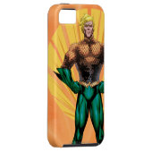 Aquaman Stehend Case-Mate iPhone Hülle (Rückseite/rechts)