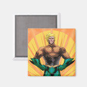 Aquaman Stehend Magnet (Vorderseite/Rückseite)