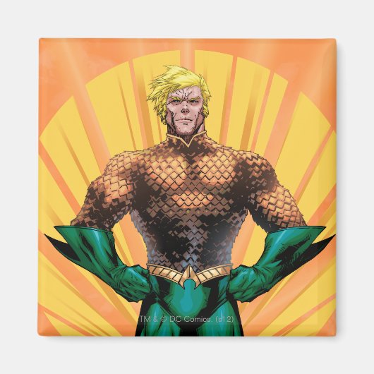 Aquaman Stehend Magnet (Vorne)