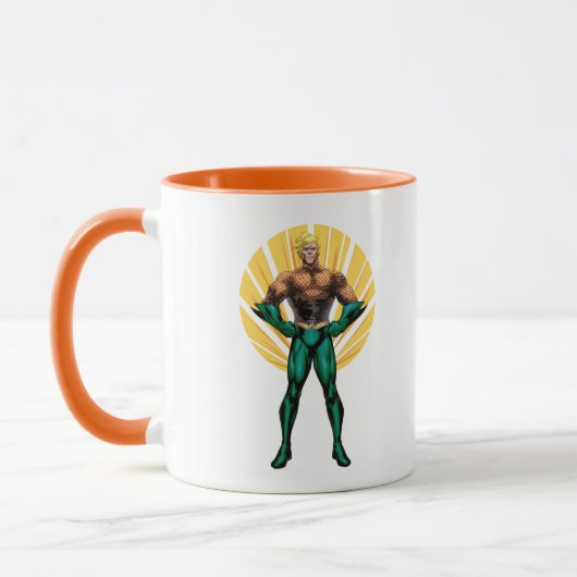 Aquaman Stehend Tasse (Links)