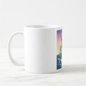 Aquaman steht mit Speer Kaffeetasse (Links)