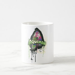 Aquaman - Twisted Innocence Letter Kaffeetasse