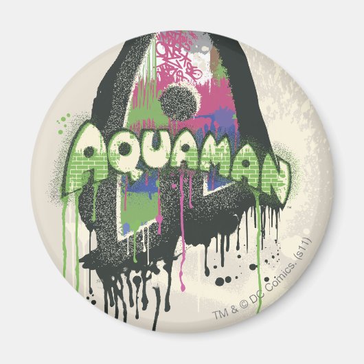 Aquaman - Twisted Innocence Letter Magnet (Vorne)