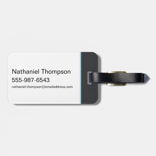 Aquaman und Trident Rising Surf Graphic Gepäckanhänger (Rückseite horizontal)