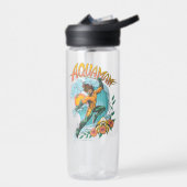 Aquaman und Trident Rising Surf Graphic Trinkflasche (Links)