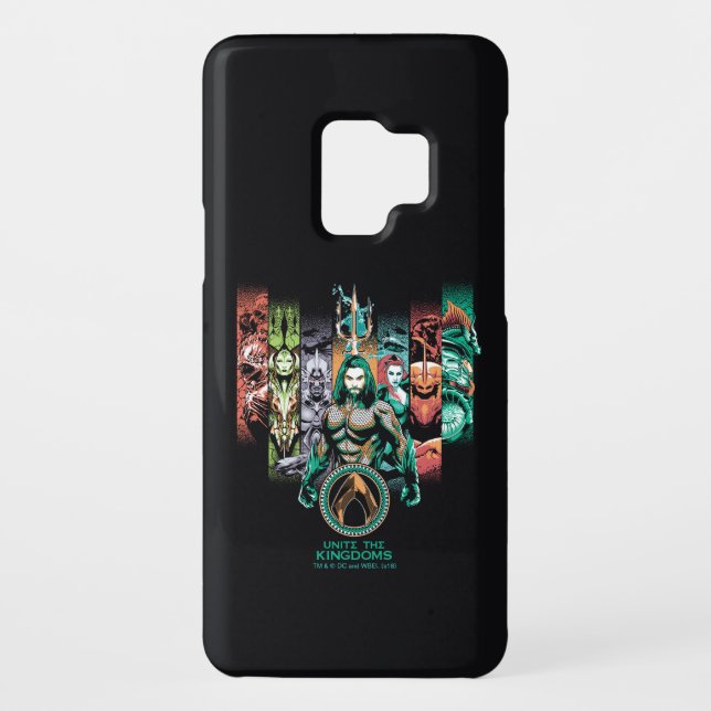 Aquaman | "Unite the Kingdoms" Atlanteans Graphic Case-Mate Samsung Galaxy Hülle (Rückseite)