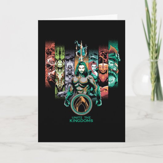 Aquaman | "Unite the Kingdoms" Atlanteans Graphic Karte (Vorderseite)