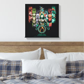 Aquaman | "Unite the Kingdoms" Atlanteans Graphic Leinwanddruck (Insitu (Schlafzimmer))