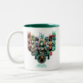 Aquaman | "Unite the Kingdoms" Atlanteans Graphic Zweifarbige Tasse (Links)