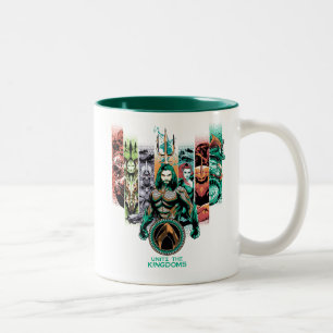 Aquaman   "vereinigen die Königreiche" Atlanteans Zweifarbige Tasse