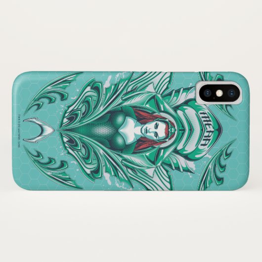 Aquaman | Verzierte Mera Graphic Case-Mate iPhone Hülle (Rückseite (Horizontal))