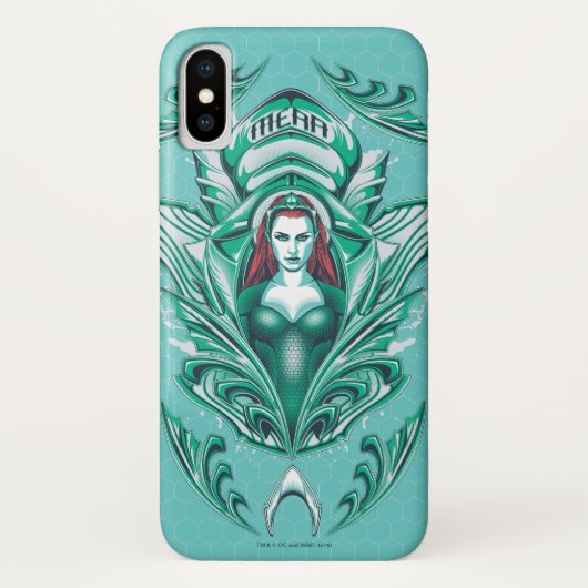 Aquaman | Verzierte Mera Graphic Case-Mate iPhone Hülle (Rückseite)