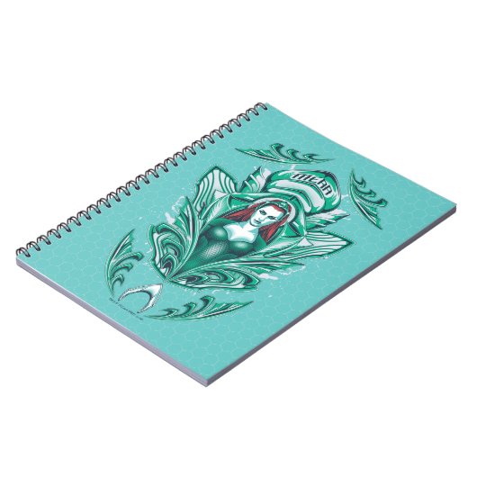 Aquaman | Verzierte Mera Graphic Notizblock (Linke Seite)
