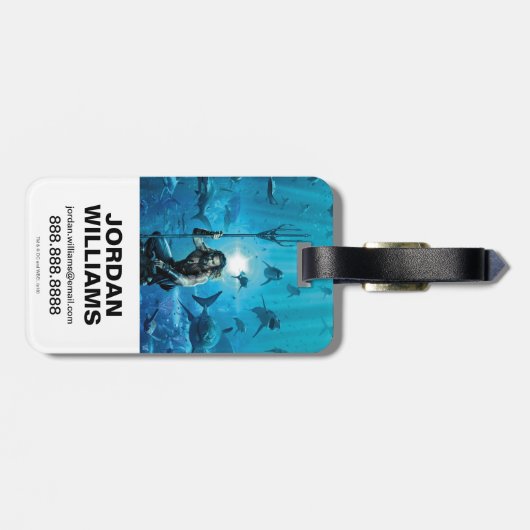 Aquaman | Wassertiere Prinz-Orin With Gepäckanhänger (Rückseite horizontal)