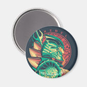 Aquaman | Xebel King Nereus Graphic Magnet (Vorderseite/Rückseite)