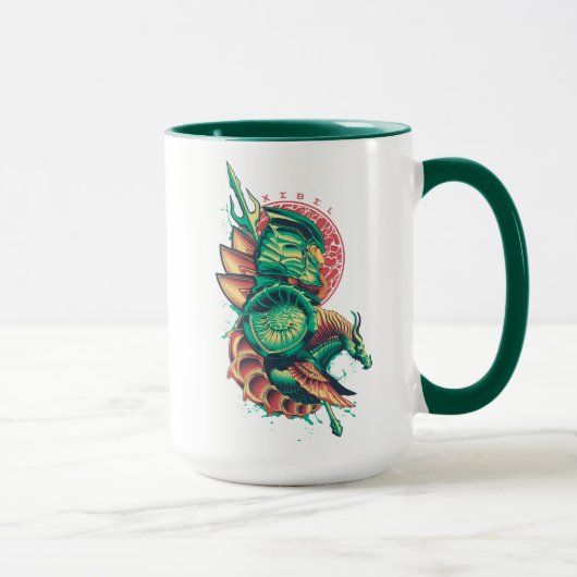 Aquaman | Xebel King Nereus Graphic Tasse (Rechts)