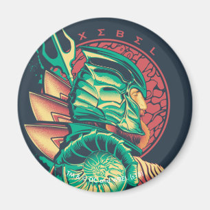 Aquaman   Xebel König Nereus Graphic Magnet
