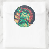 Aquaman | Xebel König Nereus Graphic Runder Aufkleber (Tasche)