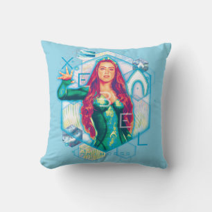 Aquaman Xebel Princess Mera Hexagonal Graphic Kissen
