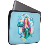 Aquaman | Xebel Princess Mera Hexagonal Graphic Laptopschutzhülle (Vorne Rechts)