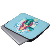 Aquaman | Xebel Princess Mera Hexagonal Graphic Laptopschutzhülle (Vorne Knopf)