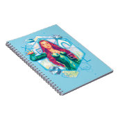 Aquaman | Xebel Princess Mera Hexagonal Graphic Notizblock (Rechte Seite)