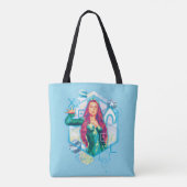 Aquaman | Xebel Princess Mera Hexagonal Graphic Tasche (Rückseite)