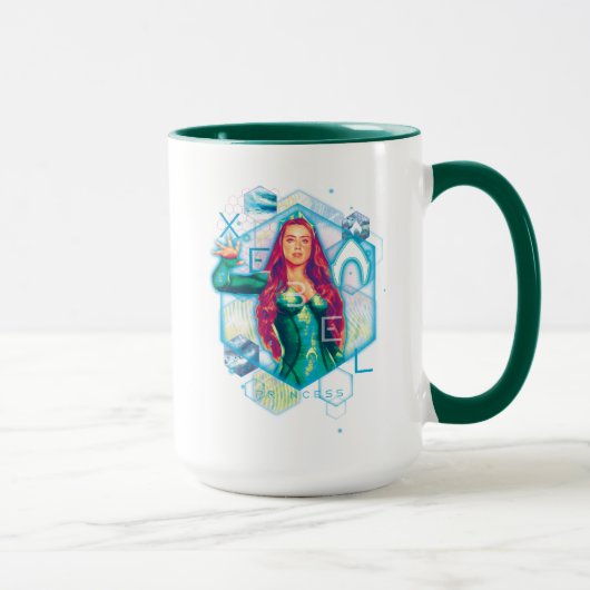 Aquaman | Xebel Princess Mera Hexagonal Graphic Tasse (Rechts)