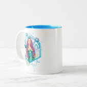 Aquaman | Xebel Princess Mera Hexagonal Graphic Zweifarbige Tasse (Vorderseite Links)
