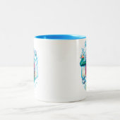 Aquaman | Xebel Princess Mera Hexagonal Graphic Zweifarbige Tasse (Mittel)
