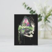 Aquaman - Zwiespältiger Unschuldsbrief Postkarte (Stehend Vorderseite)