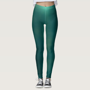aquamarin Abstrakt Leggings