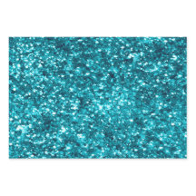 Aquamarin Aqua Blue Glitzer Sparkone
