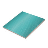 aquamarin, Aqua, Türkis, verkratzte Muster Fliese (Seite)