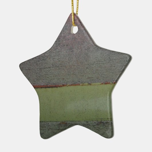 Aquamarin Blau rosa grün rostgrün Keramikornament (Links)