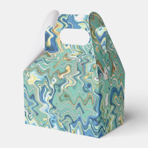 Aquamarin Blau Türkis Grün Chic Einzigartiges Must Geschenkschachtel