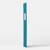 Aquamarin Blau und Grau Beruflich Moderne Case-Mate iPhone Hülle (Rückseite / Rechts)
