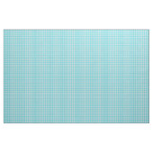 Aquamarin Blau und Weiß Kariert Stoff (Yard (91,4 cm))