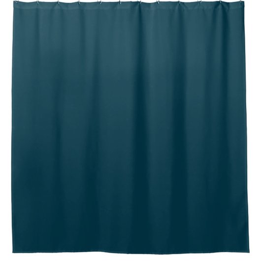Aquamarin blaues Aqua Duschvorhang (Vorderseite)