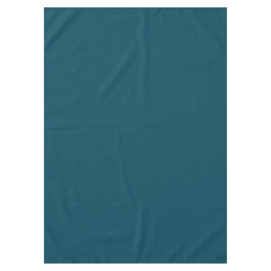 Aquamarin blaues Aqua Tischdecke (Vorderseite)