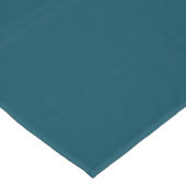 Aquamarin blaues Aqua Tischdecke (Schrägansicht)