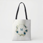 aquamarin-blaues Beige Tasche (Vorderseite)