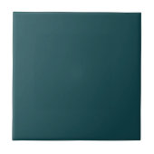 Aquamarin blaugrüne Solid Color Tile Fliese (Vorderseite)