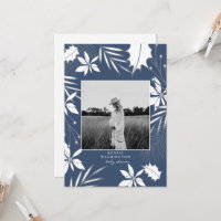 Aquamarin Blue B/W Foto Babydusche