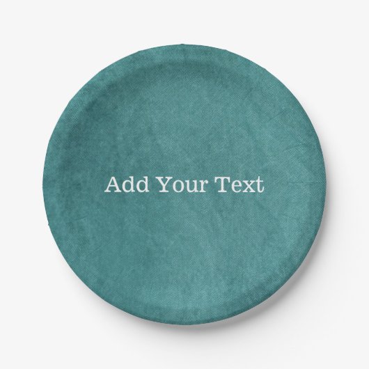 Aquamarin Blue Digital Fabric Texture von Shirley Pappteller (Vorderseite)