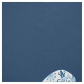 Aquamarin Blue Elephant Mural Fabric Stoff (Muster)