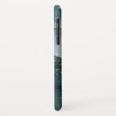 Aquamarin Blue Galaxy Gold Stars Celestial Sky Mon Case-Mate iPhone Hülle (Hinten/Links)