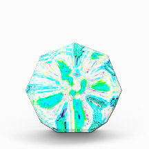 Aquamarin Blue Green Wave Blase Abstrakt farbig Co