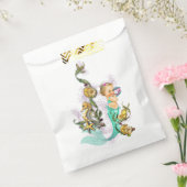 Aquamarin Blue Mermaid Baby Dusche Geschenktütchen (Versiegelt)