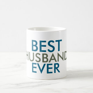Aquamarin Blue Pine Green Best Husband jemals Kaffeetasse